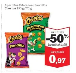 Sorli CHEETOS Aperitius Pelotazos o Pandilla oferta