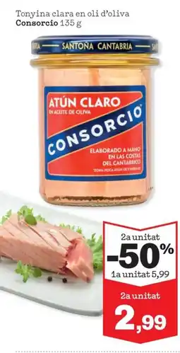 Sorli CONSORCIO Tonyina clara en oli d'oliva oferta