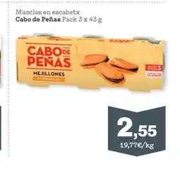 Sorli CABO DE PEÑAS Musclos en escabetx oferta