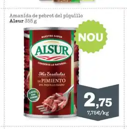 Sorli ALSUR Amanida de pebrot del piquillo oferta