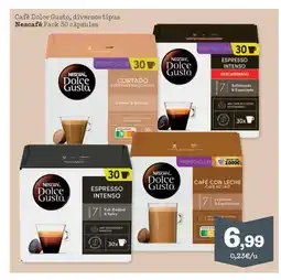 Sorli NESCAFÉ Cafè Dolce Gusto, diversos tipus oferta
