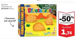 Sorli ARTIACH Galetes Dinosaurus oferta