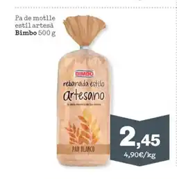 Sorli BIMBO Pa de motlle estil artesà oferta