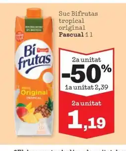 Sorli PASCUAL Suc Bifrutas tropical original oferta