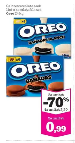 Sorli OREO Galetes xocolata amb llet o xocolata blanca oferta