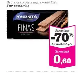 Sorli FONTANEDA Neula de xocolata negra o amb llet oferta