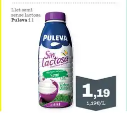 Sorli PULEVA Llet semi sense lactosa oferta