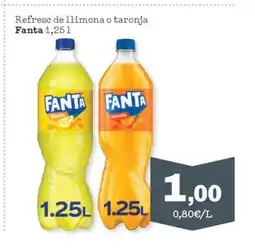 Sorli FANTA Refresc de llimona o taronja oferta