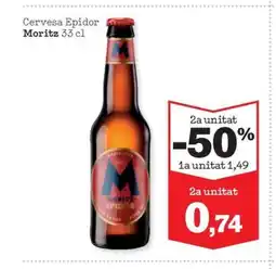 Sorli MORITZ Cervesa Epidor oferta