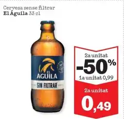 Sorli EL ÁGUILA Cervesa sense filtrar oferta