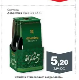 Sorli ALHAMBRA Cervesa oferta