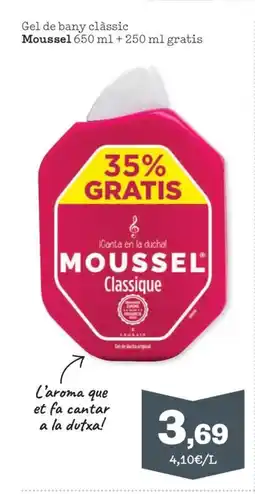 Sorli MOUSSEL Gel de bany clàssic oferta