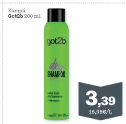 Sorli GOT2B Xampú oferta