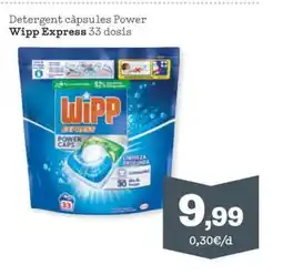 Sorli WIPP EXPRESS Detergent càpsules Power oferta