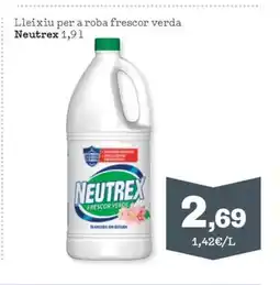 Sorli NEUTREX Lleixiu per a roba frescor verda oferta