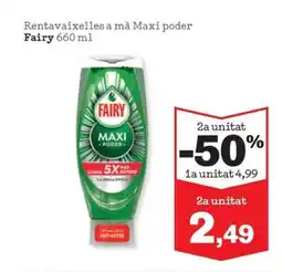 Sorli FAIRY Rentavaixelles a mà Maxi poder oferta