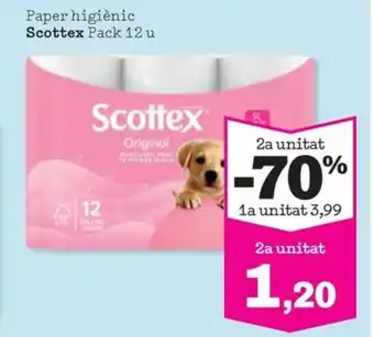 Sorli SCOTTEX Paper higiènic oferta