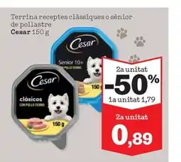 Sorli CESAR Terrina receptes clàssiques o sènior de pollastre oferta