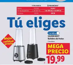 Lidl SILVERCREST Batidora de frutas oferta