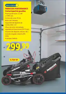 Lidl PARKSIDE PERFORMANCE Cortacésped de gasolina oferta