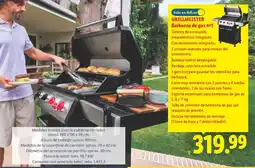 Lidl GRILLMEISTER Barbacoa de gas 4+1 oferta