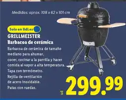 Lidl GRILLMEISTER Barbacoa de cerámica oferta