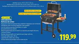 Lidl GRILLMEISTER Barbacoa de carbón oferta