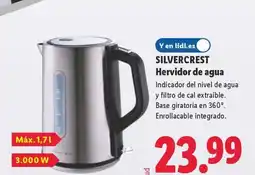 Lidl SILVERCREST Hervidor de agua oferta