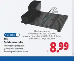 Lidl W5 Set de escurridor oferta