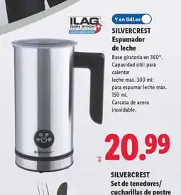 Lidl SILVERCREST Espumador de leche oferta