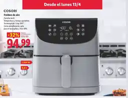 Lidl COSORI Freidora de aire oferta