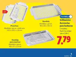 Lidl GRILLMEISTER Accesorios para barbacoa oferta