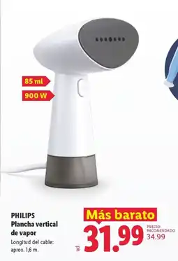 Lidl PHILIPS Plancha vertical de vapor oferta