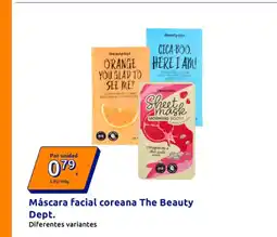 Action Máscara facial coreana The Beauty oferta