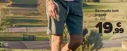 Carrefour Bermuda knit jogger oferta