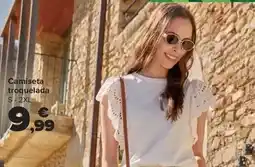 Carrefour Tex - camiseta troquelada oferta