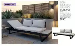 Optimus Sofa tumbona aluminio verona oferta