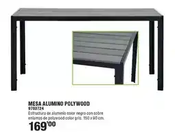 Optimus Mesa alumino polywood oferta