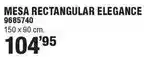 Optimus Mesa rectangular elegance oferta