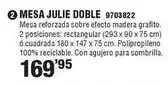 Optimus Mesa julie doble 9703822 oferta