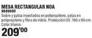 Optimus Mesa rectangular noa oferta
