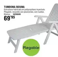 Optimus Tumbona resina oferta