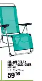 Optimus Sillón relax multiposiciones oferta