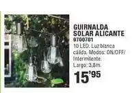 Optimus Guirnalda solar alicante oferta