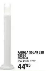 Optimus Teseo - farola solar led oferta