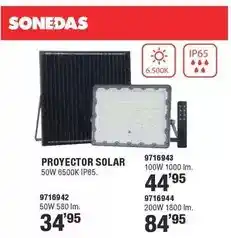 Optimus Sonedas - proyector solar oferta