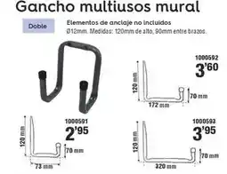 Optimus Gancho multiusos mural oferta