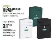 Optimus Arregui - buzón exterior compact oferta