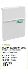 Optimus Arregui - buzon exterior line oferta
