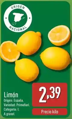 ALDI Limón oferta